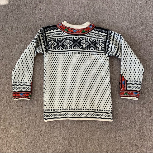 Dale of Norway Black and Cream Nordic Sweater - Picture 6 of 9